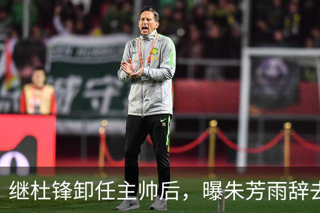 继杜锋卸任主帅后，曝朱芳雨辞去总经理职务，广东男篮开启新时代